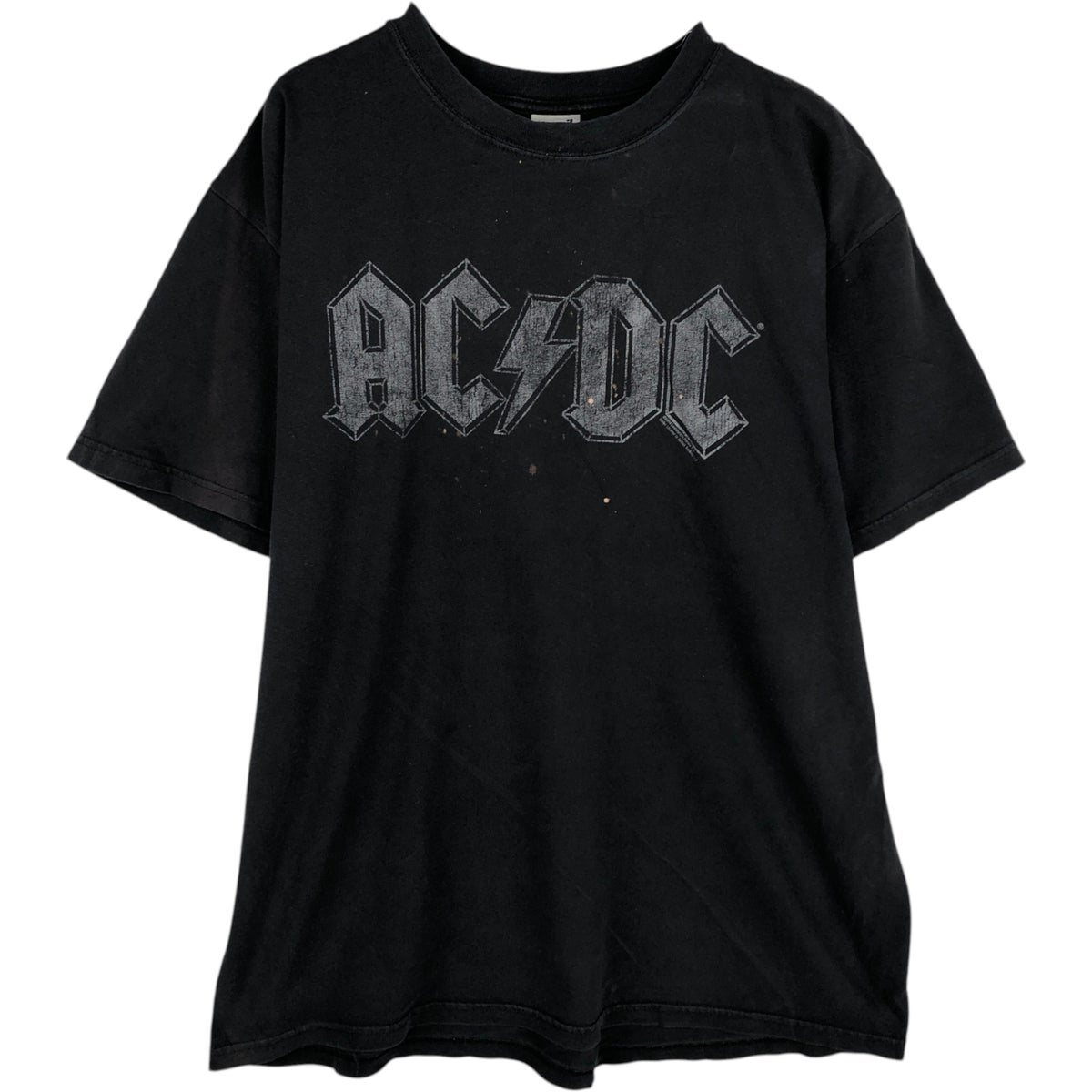 超レア2XL！AC/DC ブラックアイス ヴィンテージTシャツanvil製 古着 00年代 アンビル Anvil AC/DC エーシーディーシー バンドTシャツ
