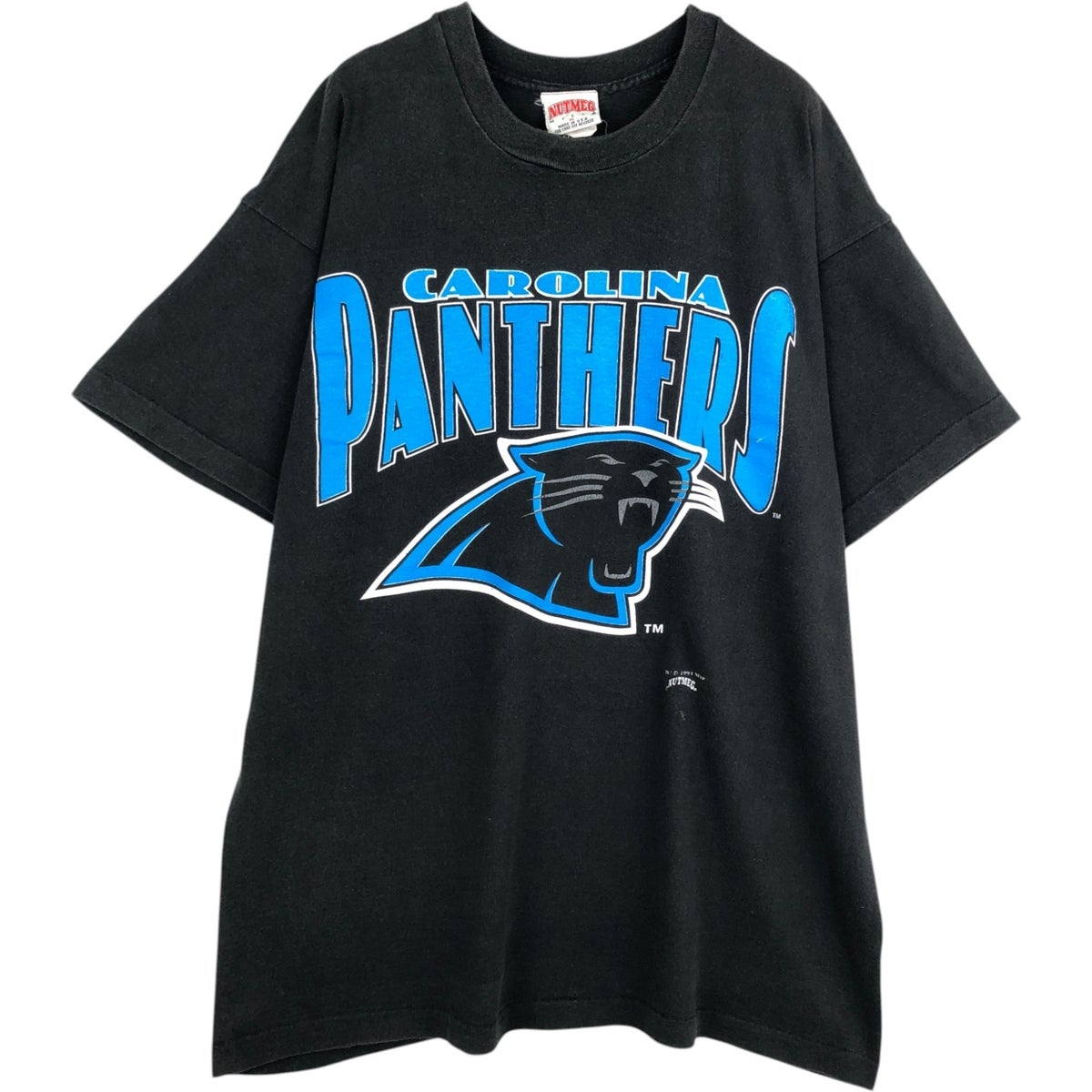 古着 90年代 NUTMEG NFL CAROLINA PANTHERS カロライナパンサーズ
