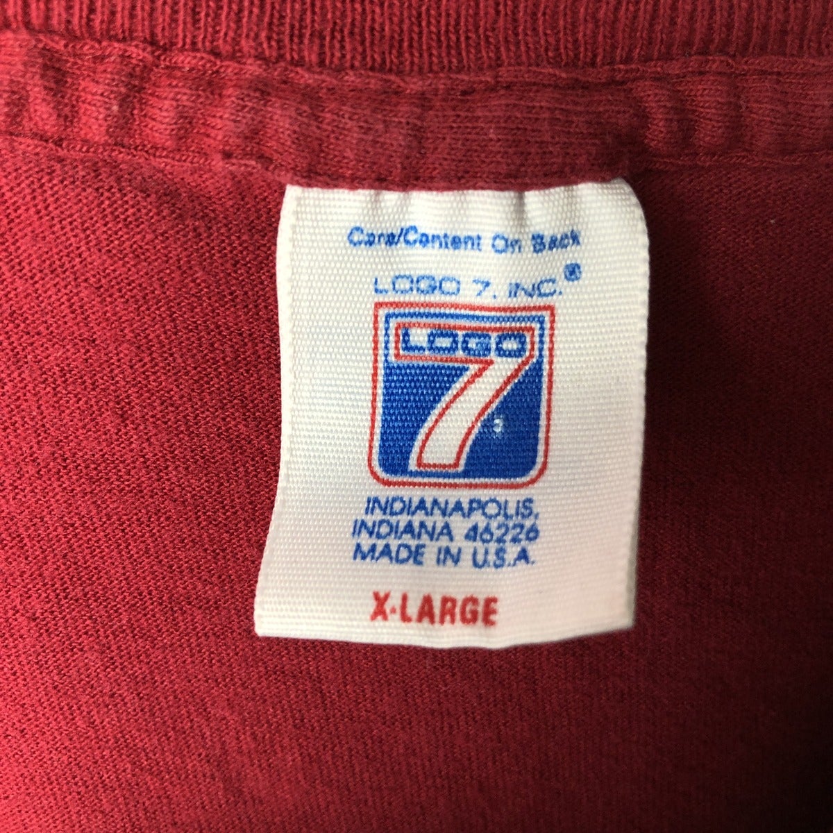 古着 90年代 ロゴセブン LOGO 7 NFL WASHINGTON REDSKINS ワシントン