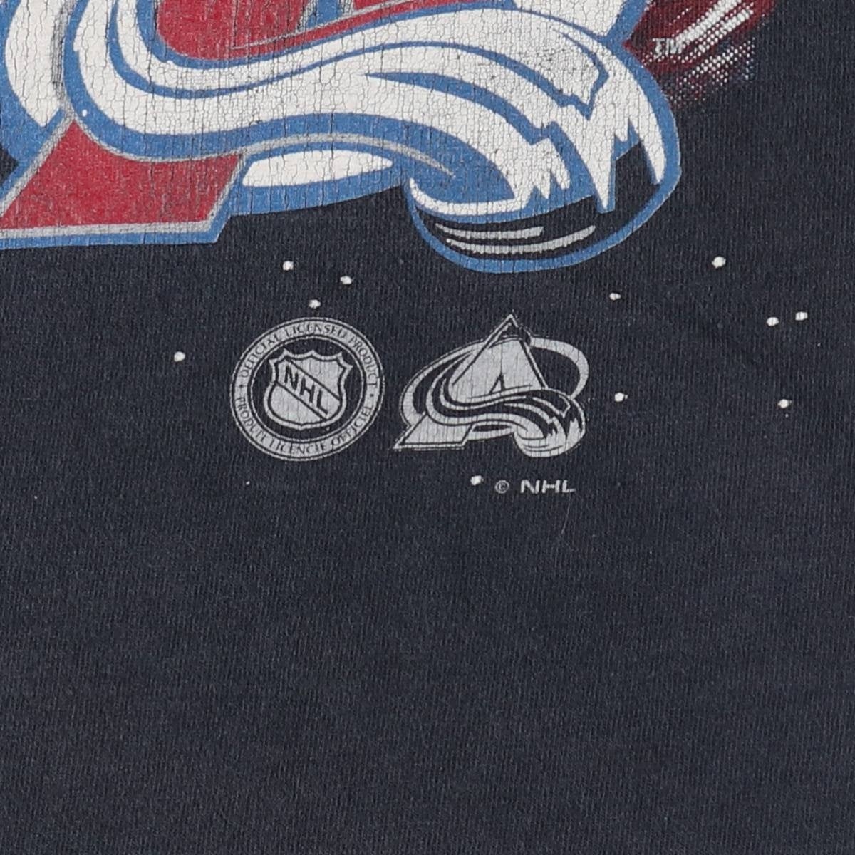古着 90年代 BULLETIN ATHLETIC NHL COLORADO AVALANCHE コロラド