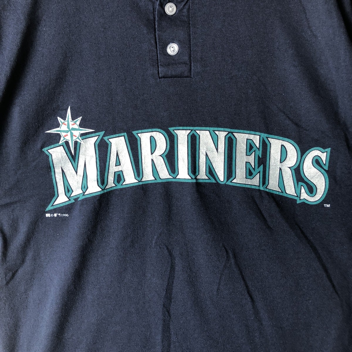 古着 90年代 ラッセル Russell MLB SEATTLE MARINERS シアトル