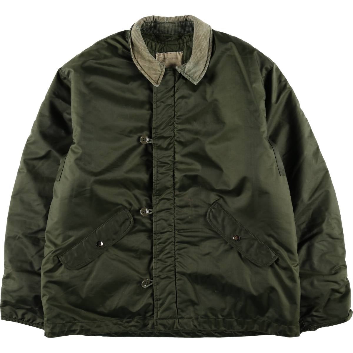 古着 80年代 米軍実品 ミリタリー ユーティリティジャケット USA製 42R