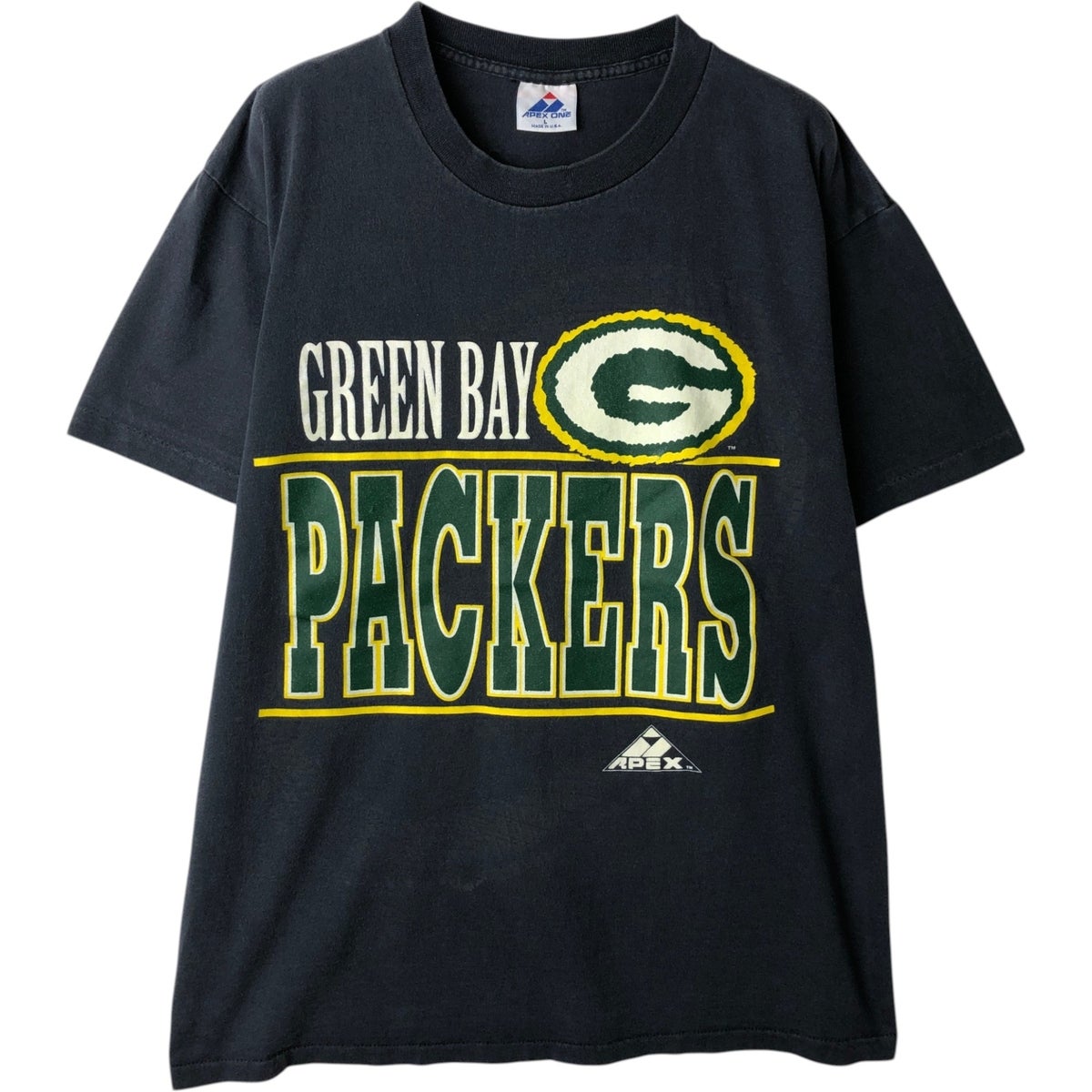 古着 90年代 LOGO ATHLETIC NFL GREEN BAY PACKERS グリーンベイ