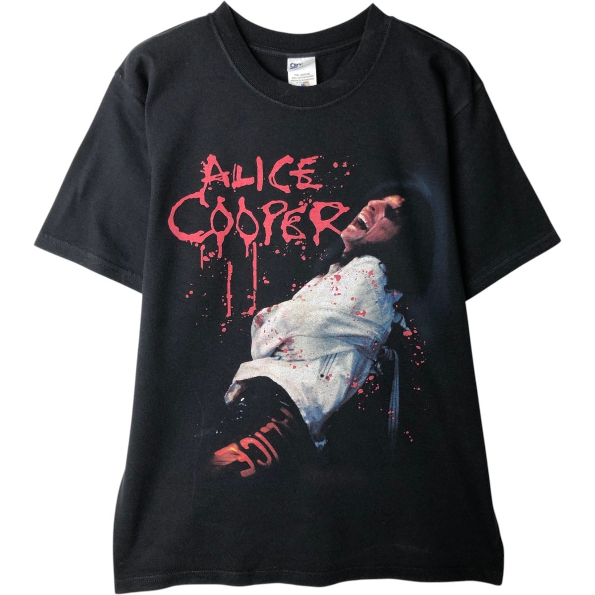 アリスクーパー　バンドTシャツ　Mサイズ　レア 古着 アンビル Anvil ALICE COOPER アリスクーパー バンドTシャツ バン