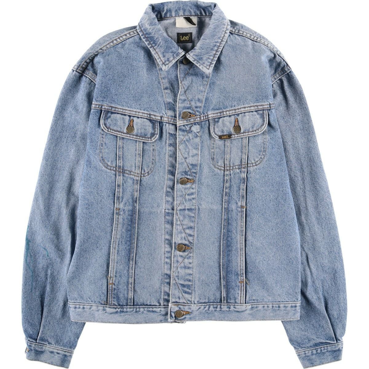 古着 80年代～ リー Lee RIDERS ライダース ケミカルウォッシュ デニム