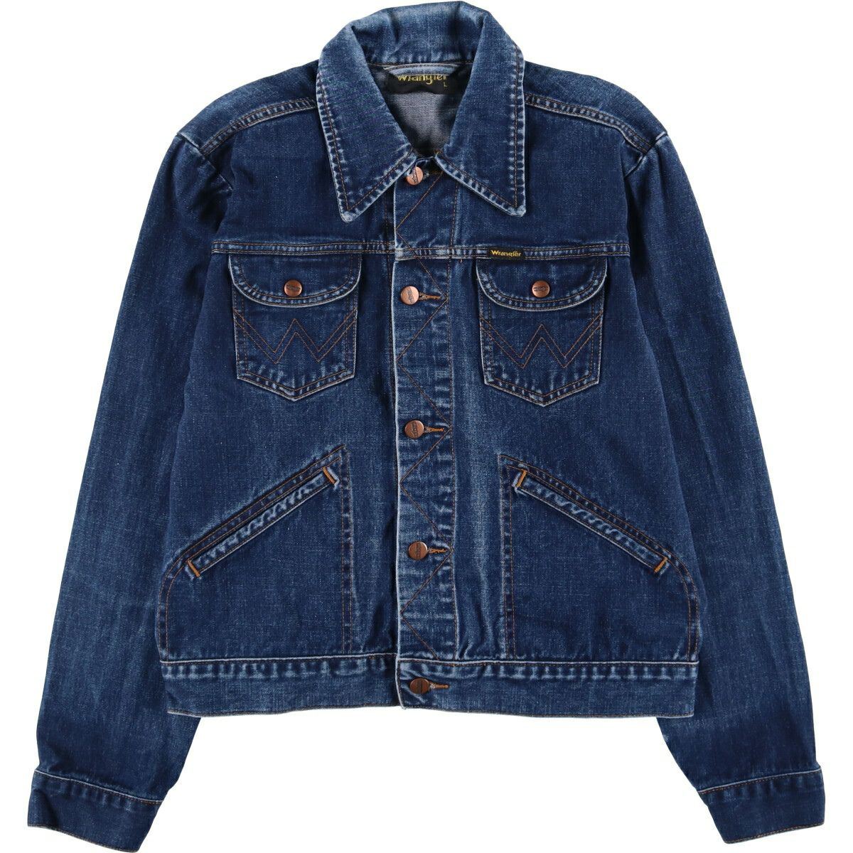 古着 ビッグサイズ 90年代 ラングラー Wrangler HERO デニムジャケット