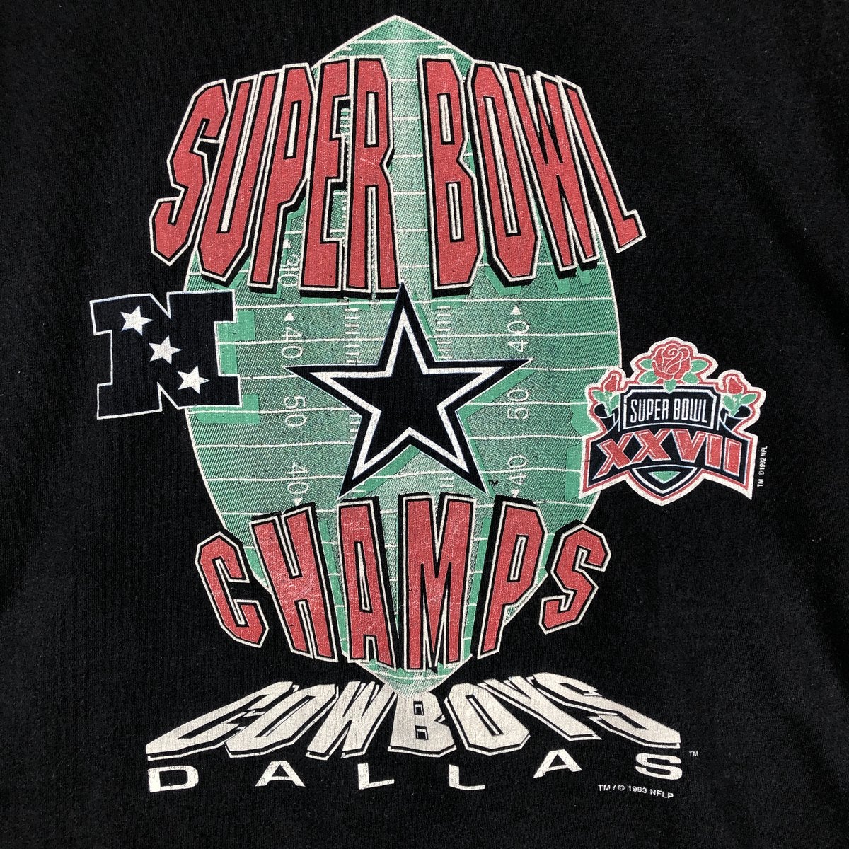 古着 90年代 SALEM SUPER BOWL XXVII 第27回スーパーボウル NFL DALLAS