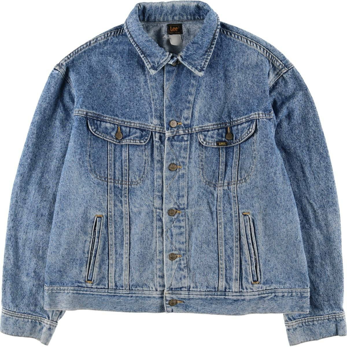 古着 90年代 リー Lee デニムジャケット Gジャン メンズXL相当