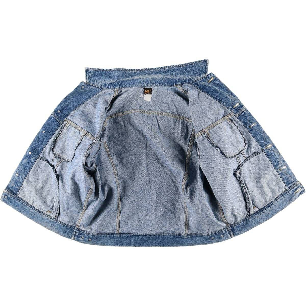 古着 90年代 リー Lee デニムジャケット Gジャン メンズXL相当