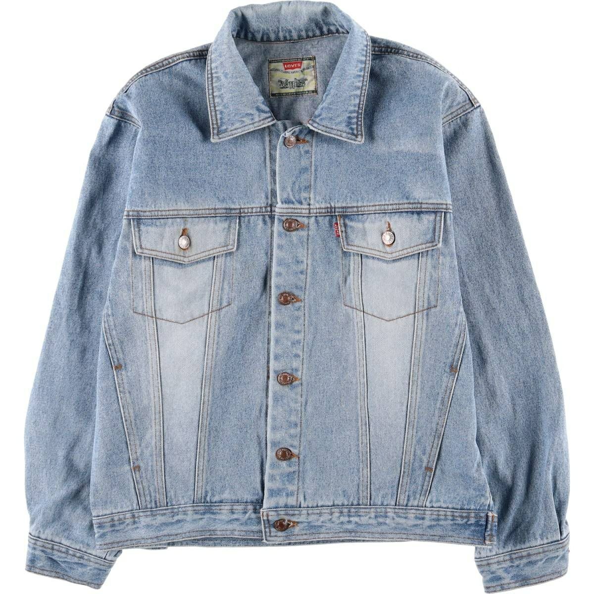 古着 90年代 リー Lee デニムジャケット Gジャン メンズXL相当