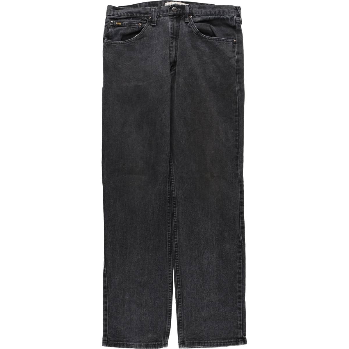 古着 アルマーニ ARMANI JEANS ブラックデニム ストレートデニムパンツ
