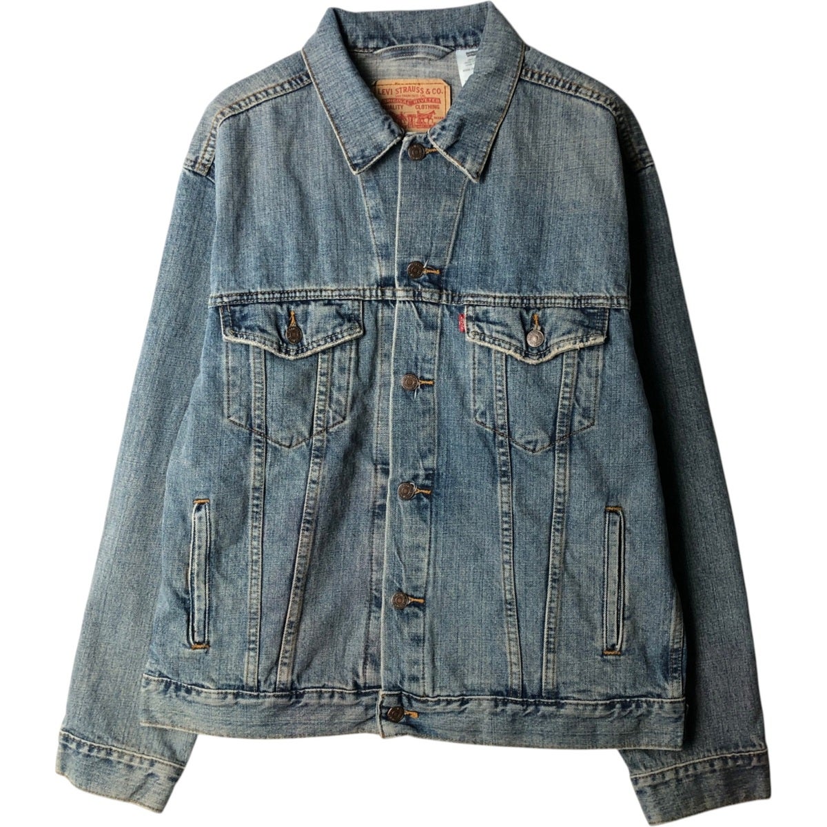 古着 00年代 リーバイス Levis 70508-7112 デニムジャケット Gジャン