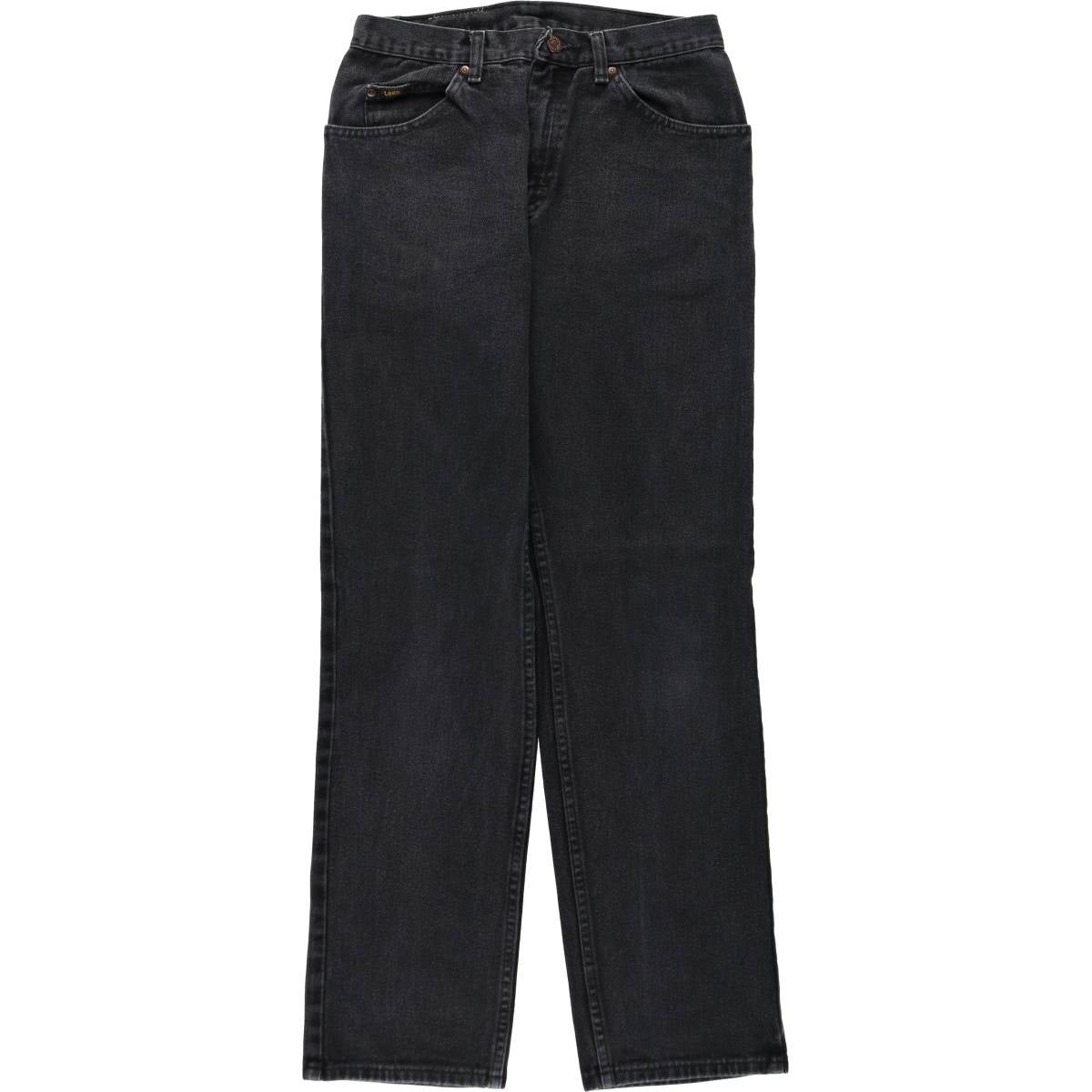 古着 ディーゼル DIESEL ブラックデニム ストレートデニムパンツ
