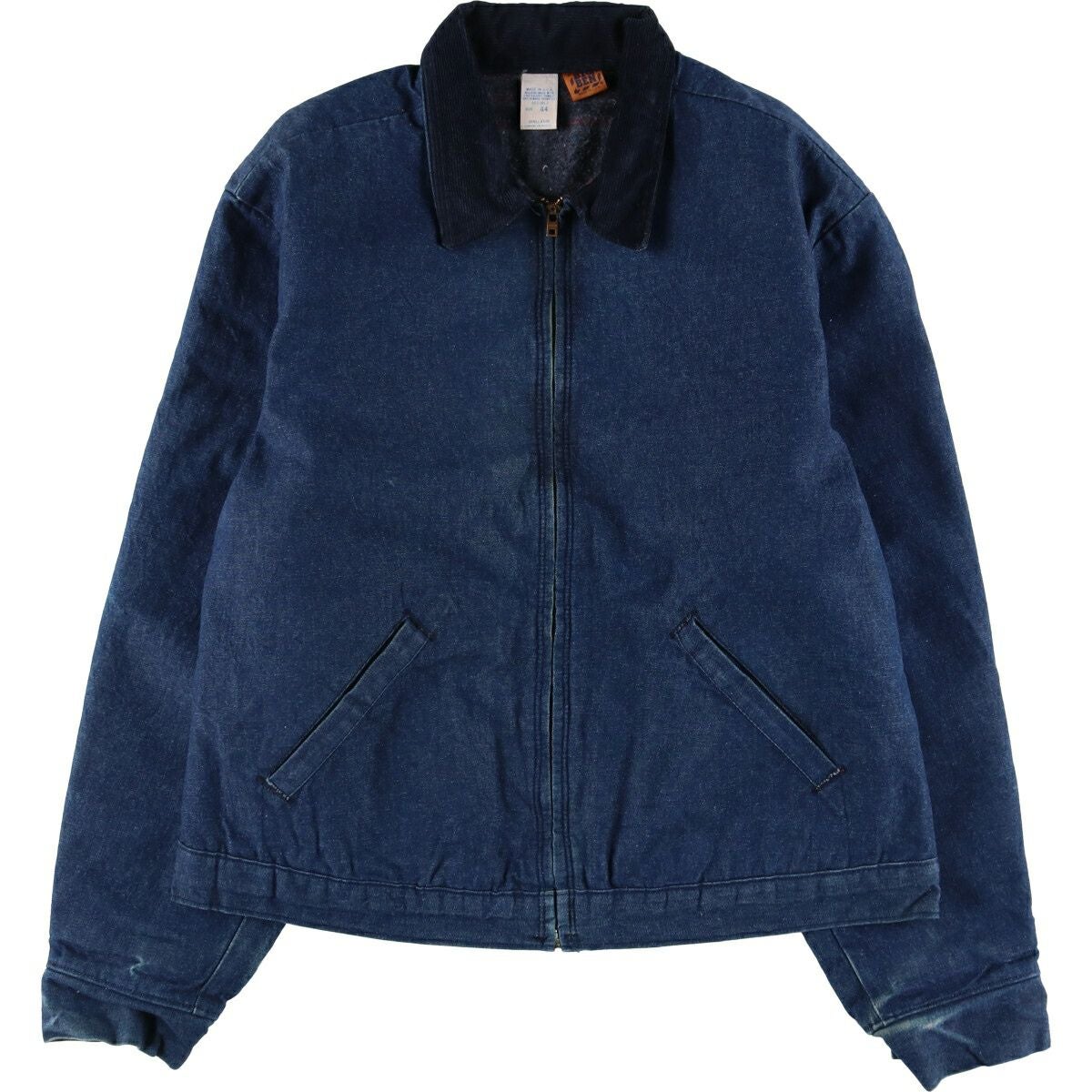 古着 濃紺 80年代 ビッグベン BIGBEN バットダイ デニムカバーオール