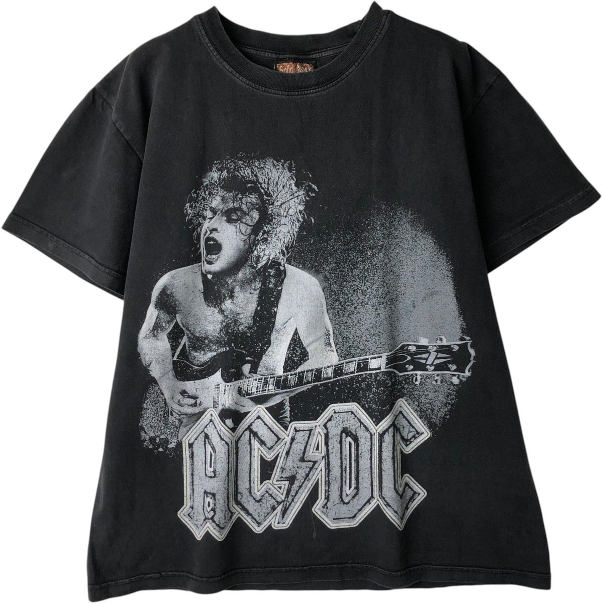 古着 Solid Rock AC/DC エーシーディーシー バンドTシャツ バンT