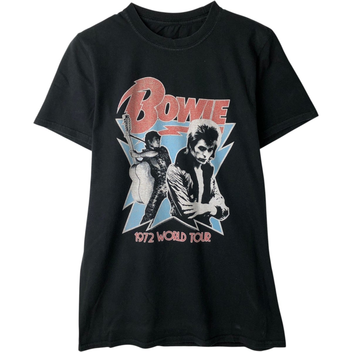 古着 DAVID BOWIE デヴィッドボウイ バンドTシャツ バンT メンズL相当