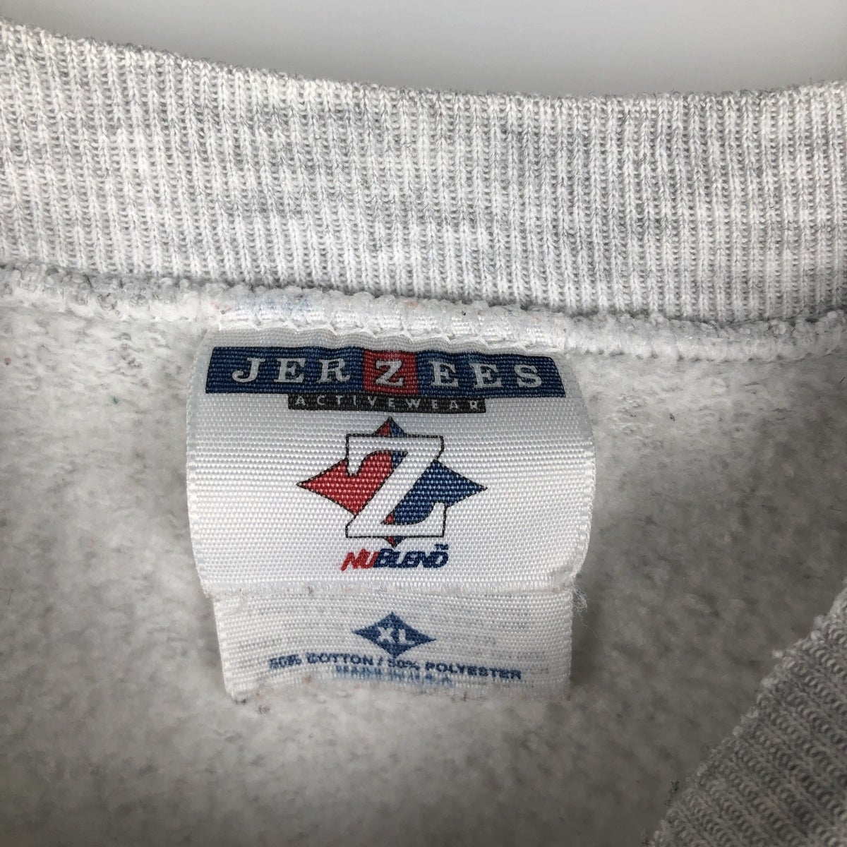 古着 90年代 ジャージーズ Jerzees 3連プリント カレッジスウェットシャツ トレーナー USA製 メンズXL相当 ヴィンテージ/eaa630014 古着 90年代 ジャージーズ Jerzees 3連プリント カレッジスウェット