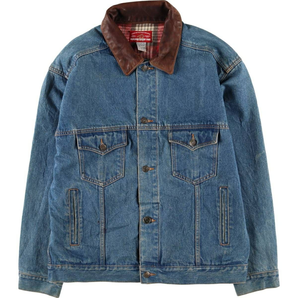 古着 90年代 マールボロ Marlboro COUNTRY STORE デニムジャケット G