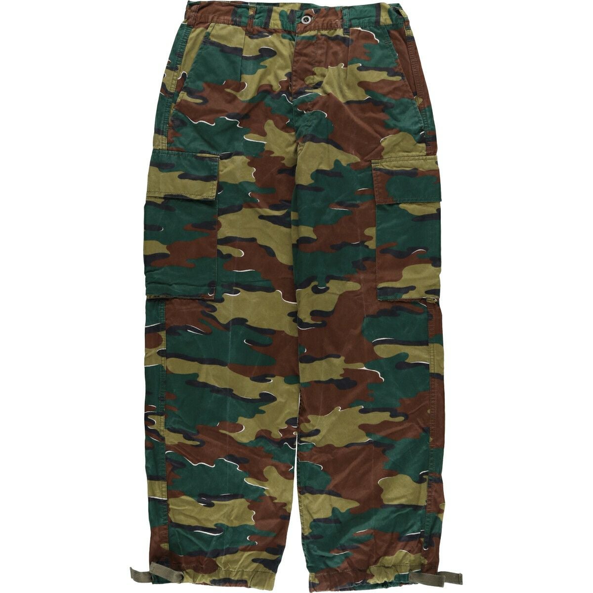古着 スイス軍 迷彩柄 アルペンカモ ミリタリー カーゴパンツ 48/50