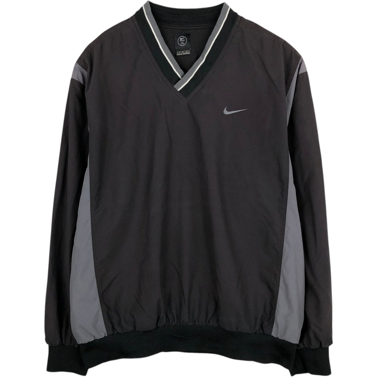 古着 ナイキ NIKE GOLF ゴルフ Vネック ウォームアッププルオーバー
