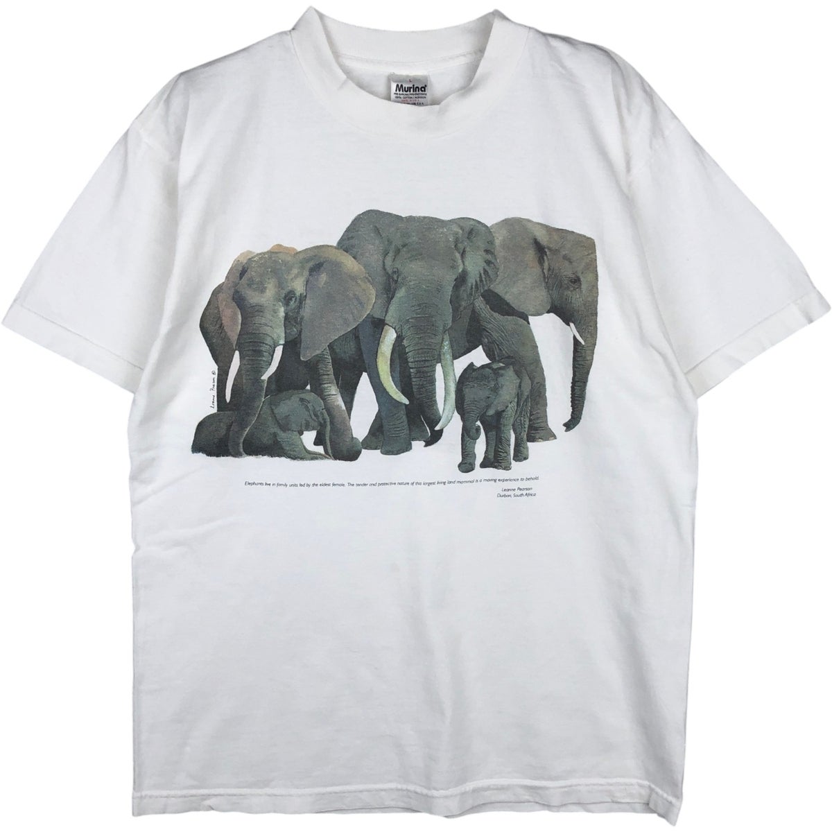 古着 90年代 Desert Prints 虎柄 タイガー柄 アニマルTシャツ USA製