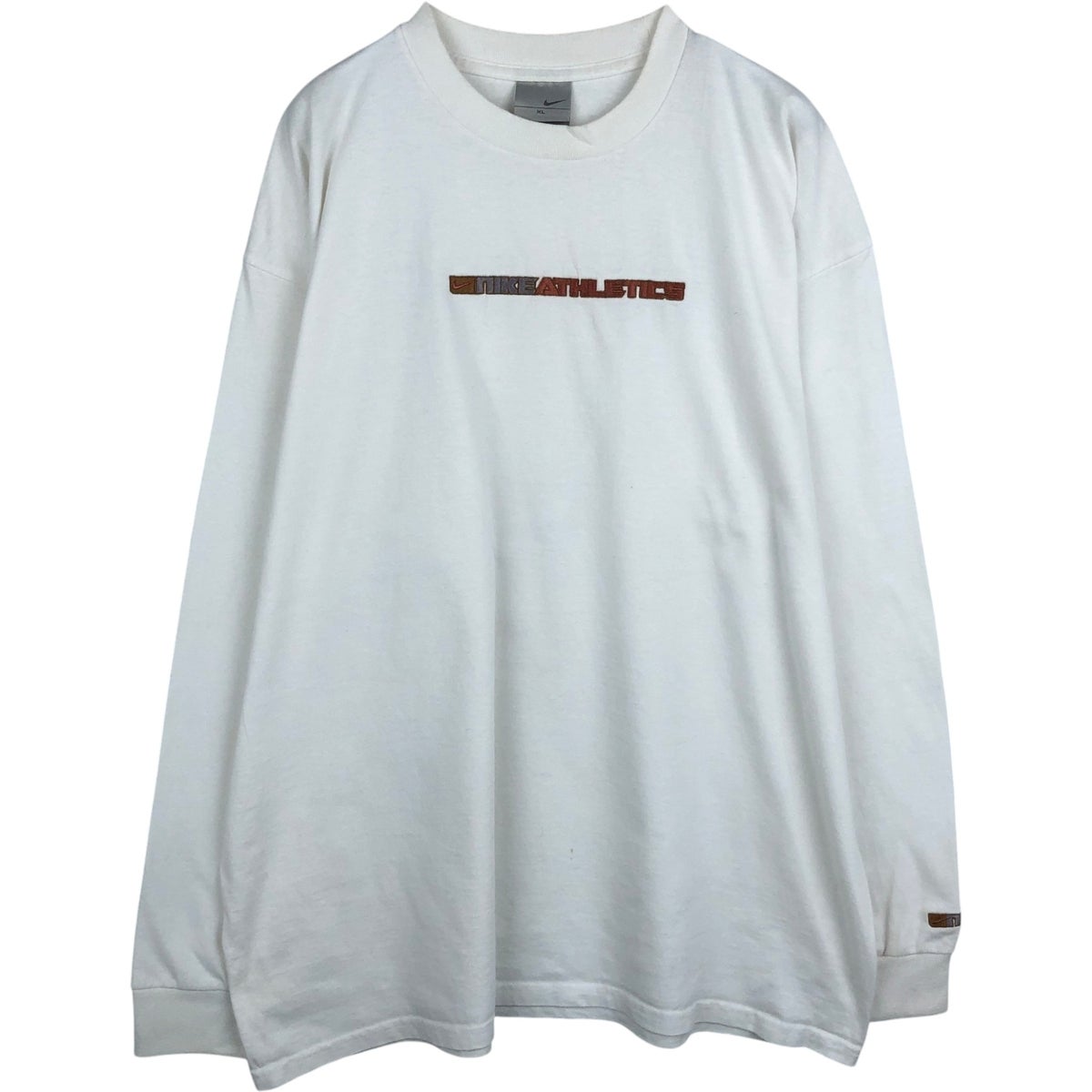 古着 90～00年代 アディダス adidas ロングTシャツ ロンT USA製 メンズ