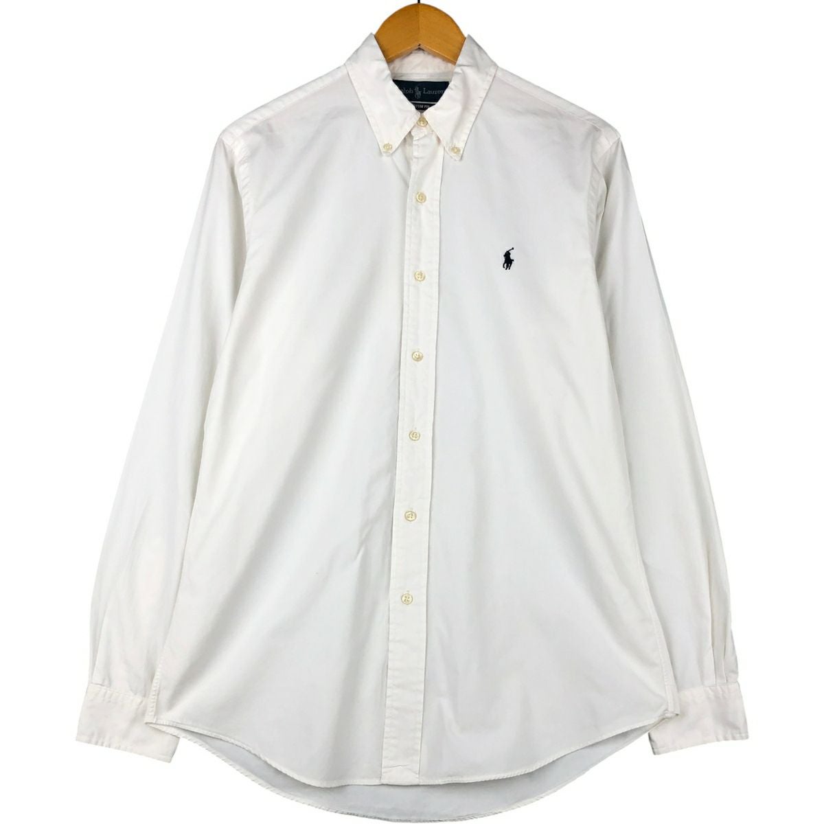 古着 ラルフローレン Ralph Lauren CUSTOM FIT 長袖 ボーダー