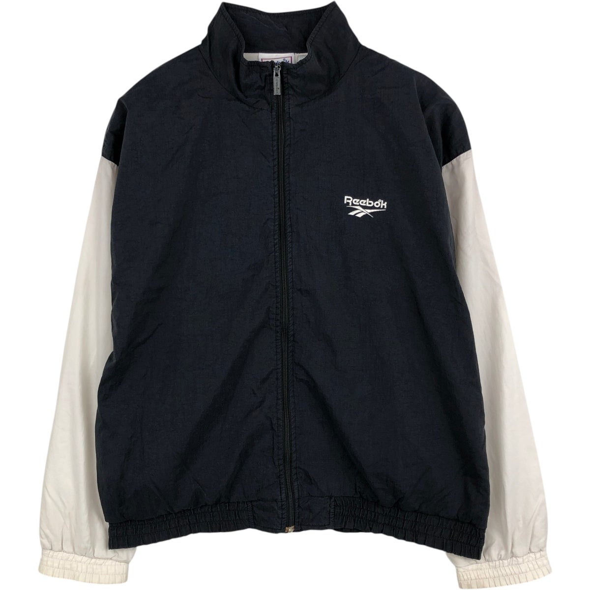 古着 90年代 リーボック Reebok ナイロンジャケット メンズL相当