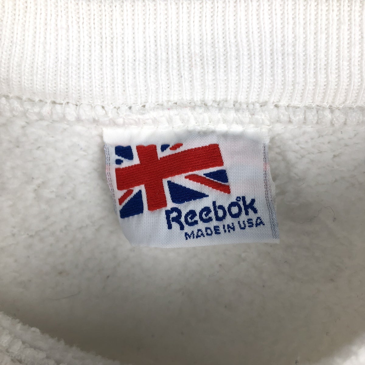 古着 80年代 リーボック Reebok ロゴスウェットシャツ トレーナー USA