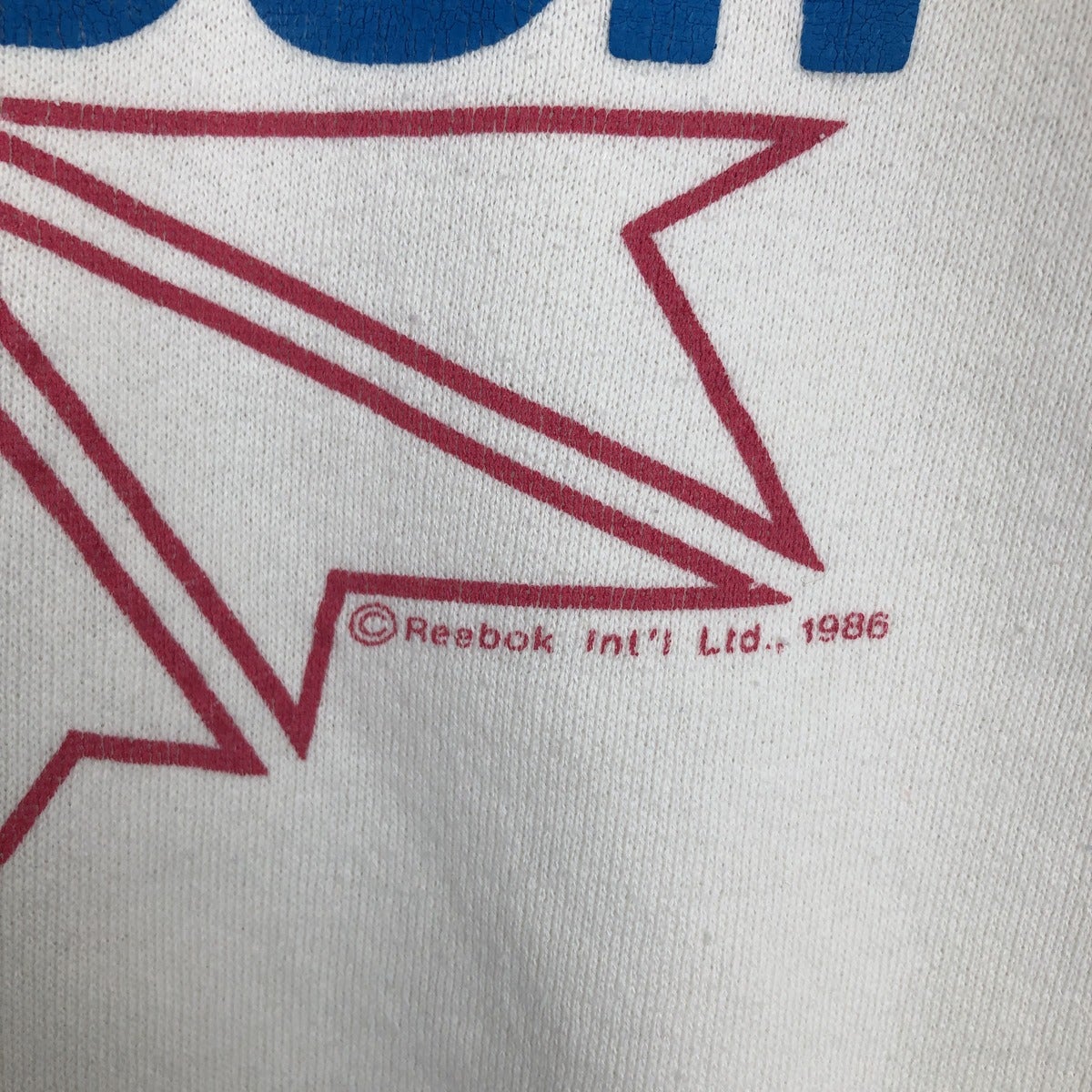 古着 80年代 リーボック Reebok ロゴスウェットシャツ トレーナー USA