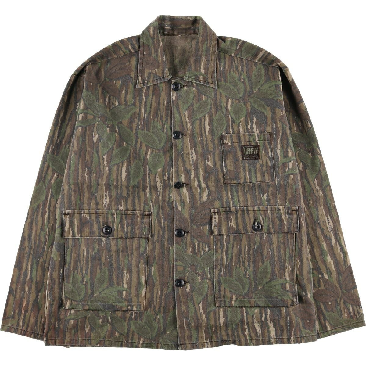 古着 90年代 リバティ LIBERTY 迷彩柄 リアルツリーカモ リップス