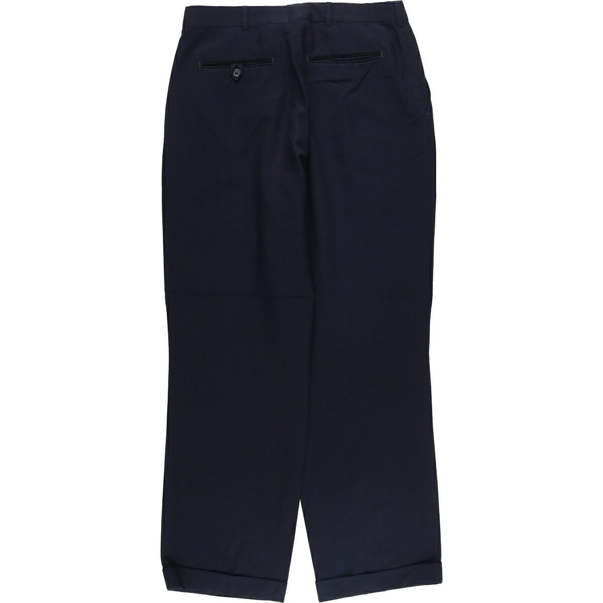 古着 80～90年代 ランズエンド LANDS END ツータック ウールパンツ