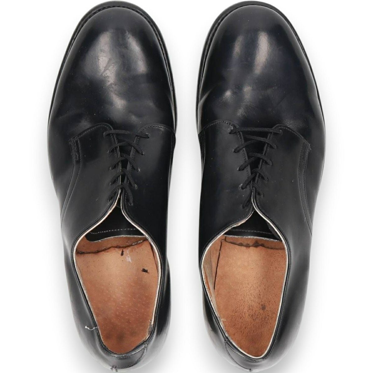 古着 80年代 米軍実品 スチールトゥ U.S.NAVY サービスシューズ USA製