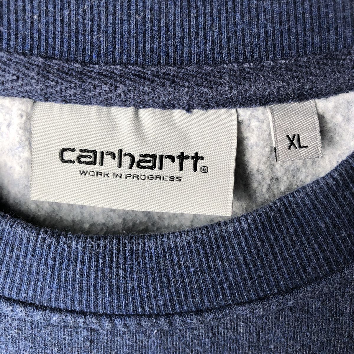 古着 カーハート Carhartt WORK IN PROGRESS 無地 ブランクスウェット