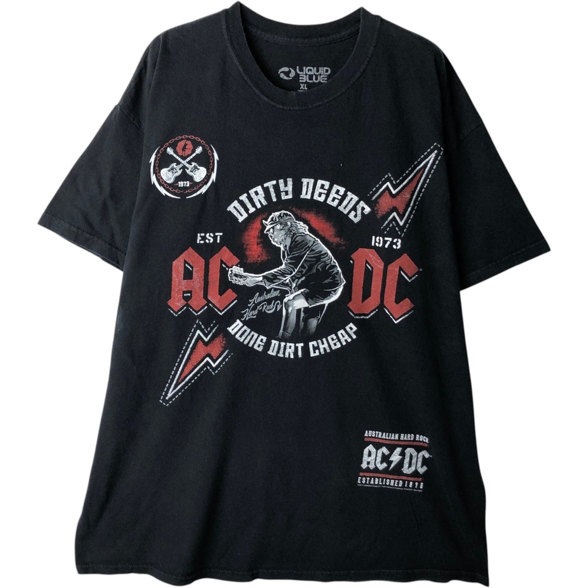 古着 AC/DC エーシーディーシー MARVEL マーベル IRON MAN2 アイアン