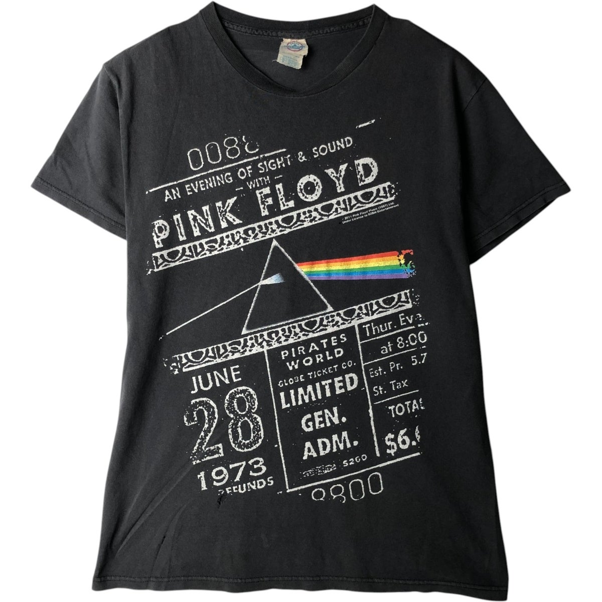 古着 00年代 DELTA PINK FLOYD ピンクフロイド バンドTシャツ バンT