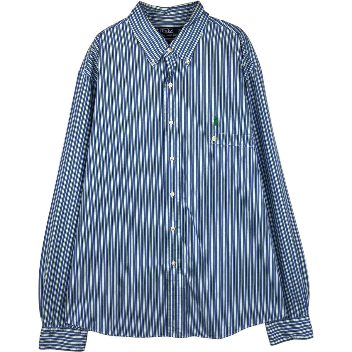 古着 ラルフローレン Ralph Lauren CUSTOM FIT 長袖 コットン