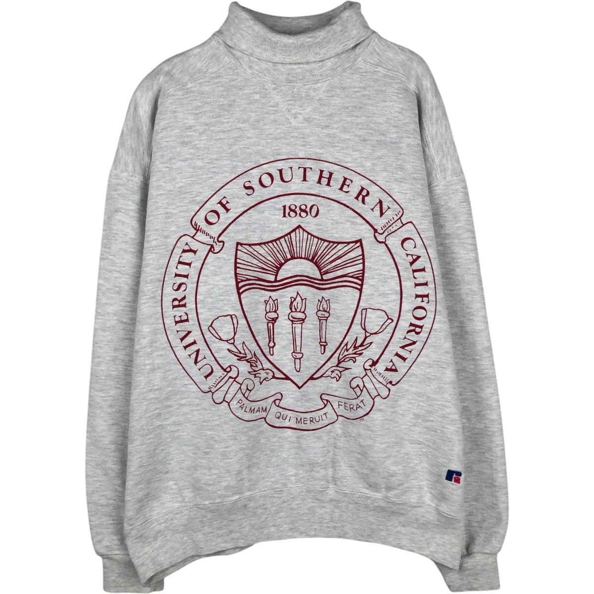 古着 90年代 ラッセル Russell HIGH COTTON タートルネック スウェット