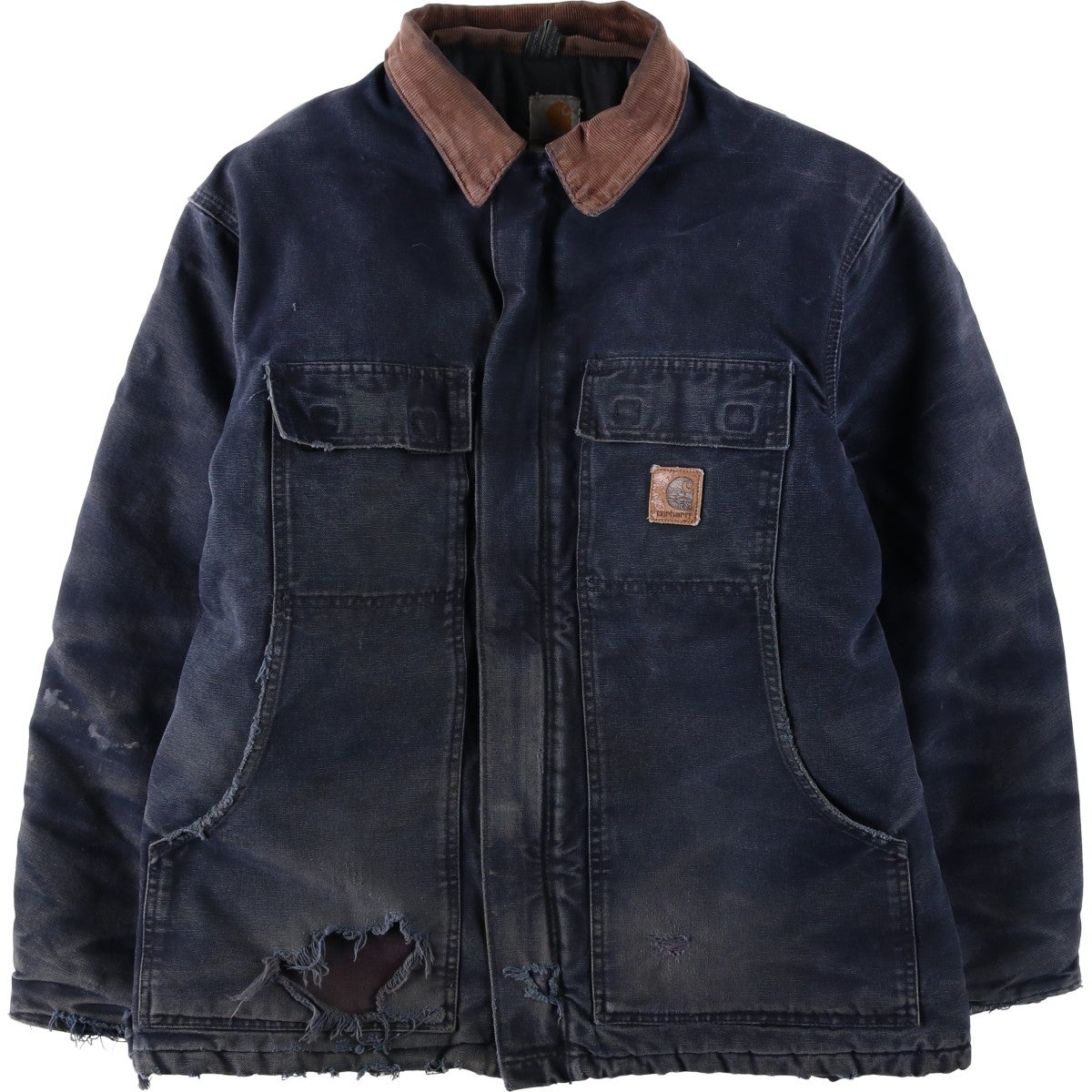 古着 00年代 カーハート Carhartt クラシックベスト 中綿入り ダック