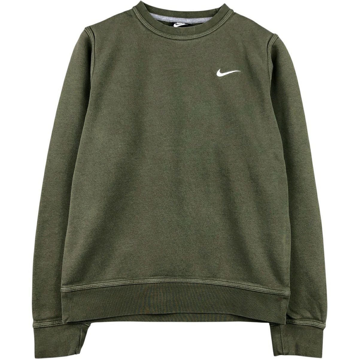 古着 ナイキ NIKE ワンポイントロゴスウェットシャツ トレーナー