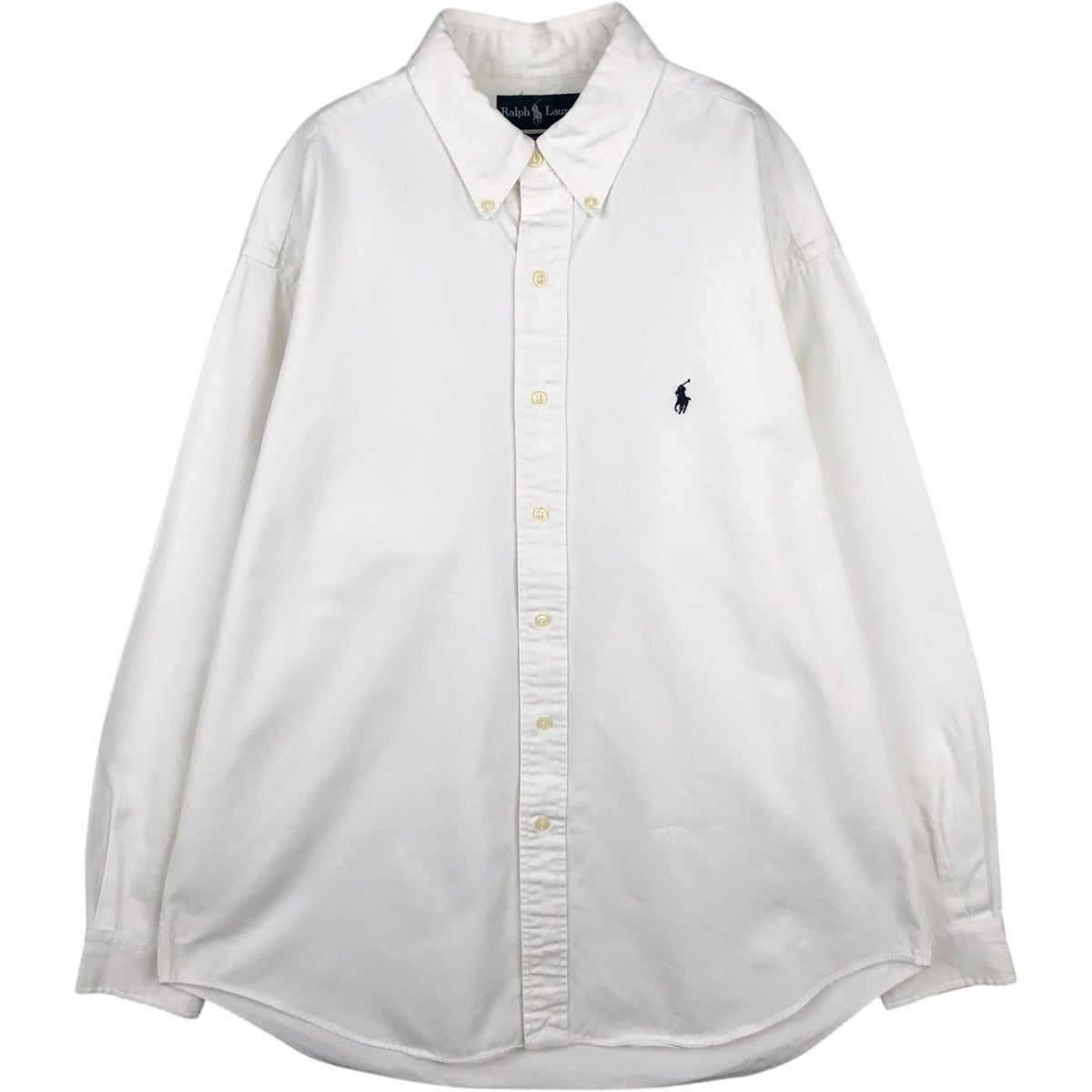 古着 ラルフローレン Ralph Lauren BLAKE 長袖 ボタンダウンシャツ