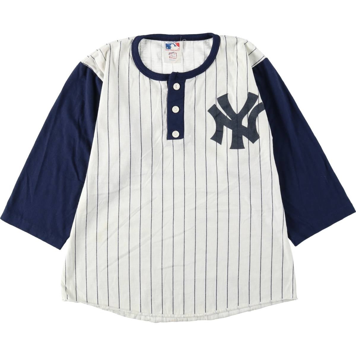 古着 90年代 MLB NEW YORK YANKEES ニューヨークヤンキース ストライプ