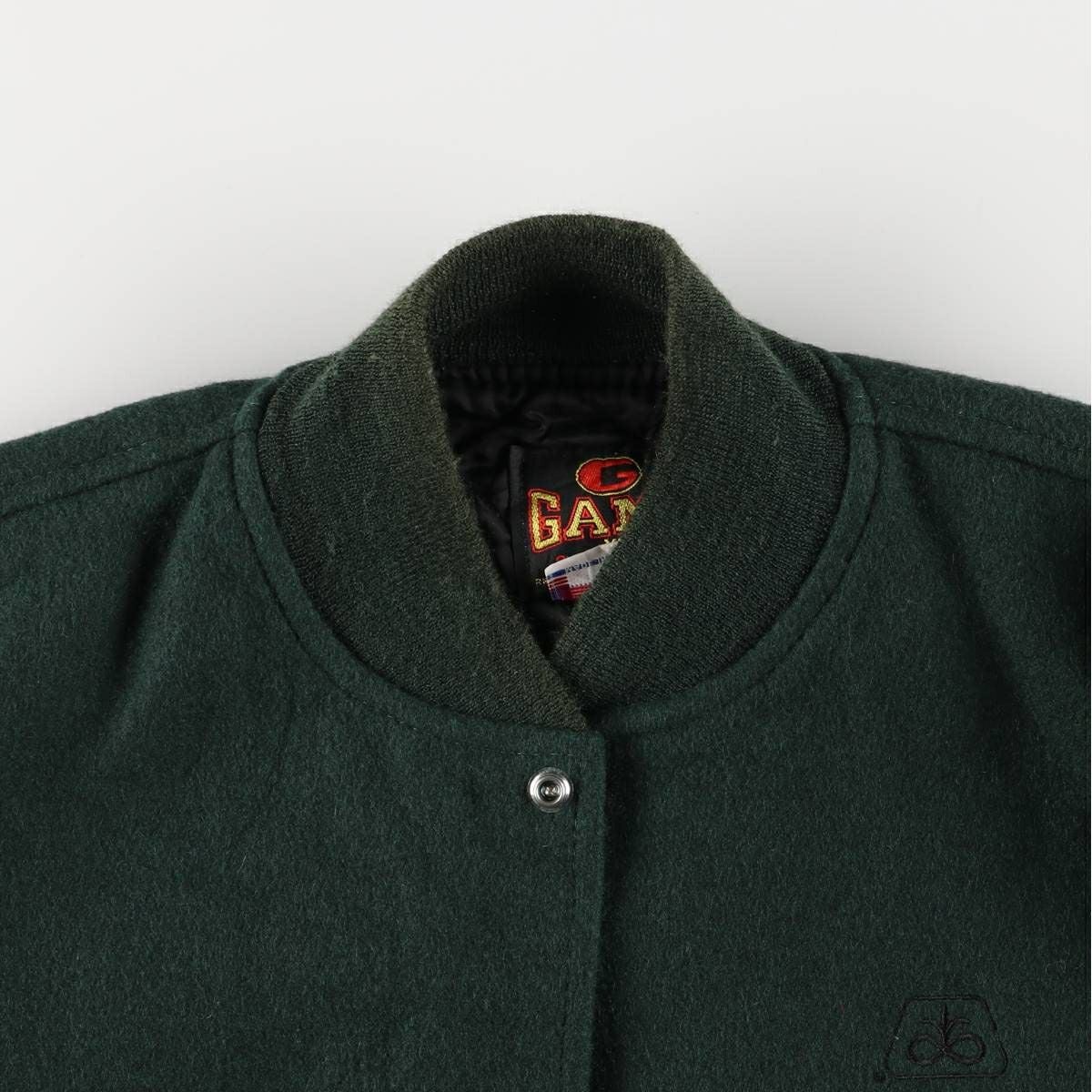 古着 90年代 GAME Sportswear ウールスタジャン アワードジャケット
