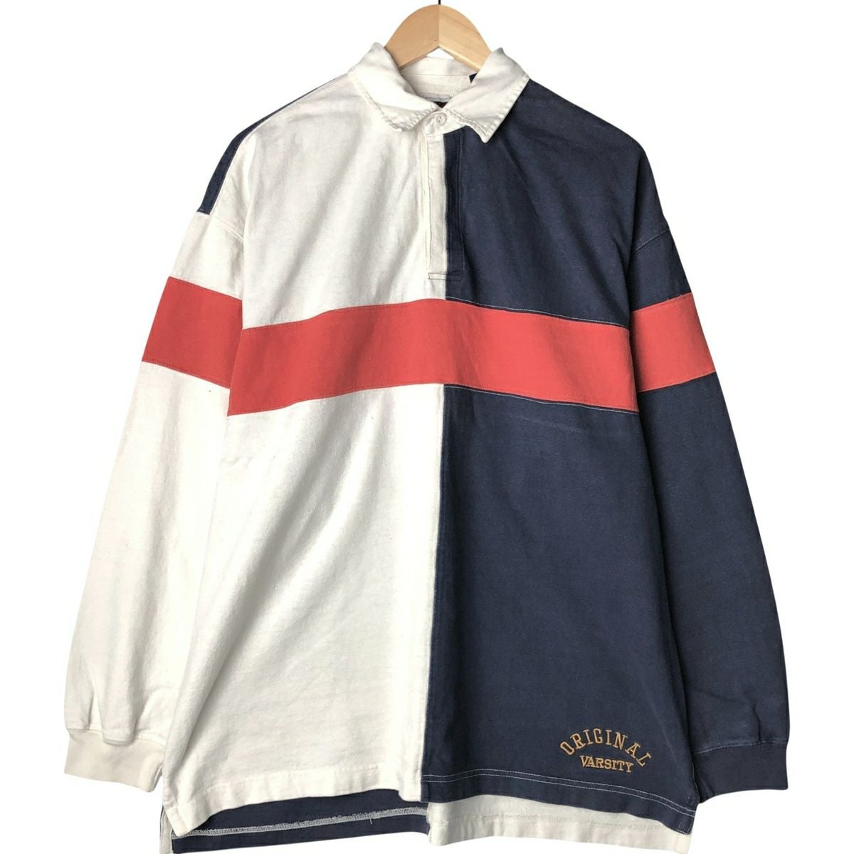 古着 90年代 ギャップ GAP オールドギャップ ボーダー柄 長袖 ラガー