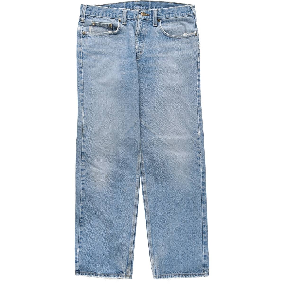 古着 カーハート Carhartt ストレートデニムパンツ メンズw33相当