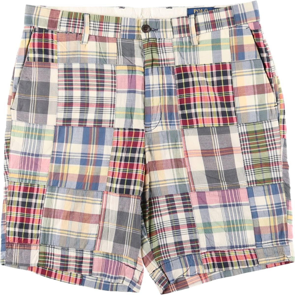 古着 ラルフローレン Ralph Lauren CLASSIC FIT チェック柄 パッチ