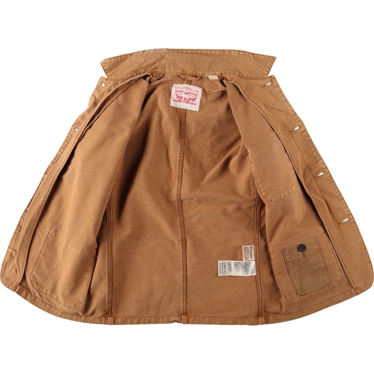 古着 リーバイス Levi's ダックカバーオール メンズM相当/eaa629528 古着 リーバイス Levis ダックカバーオール メンズM相当 /eaa629528