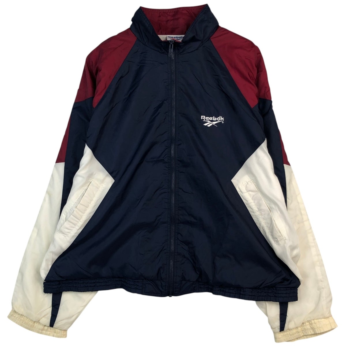 古着 90年代 リーボック Reebok ナイロンジャケット メンズXL相当