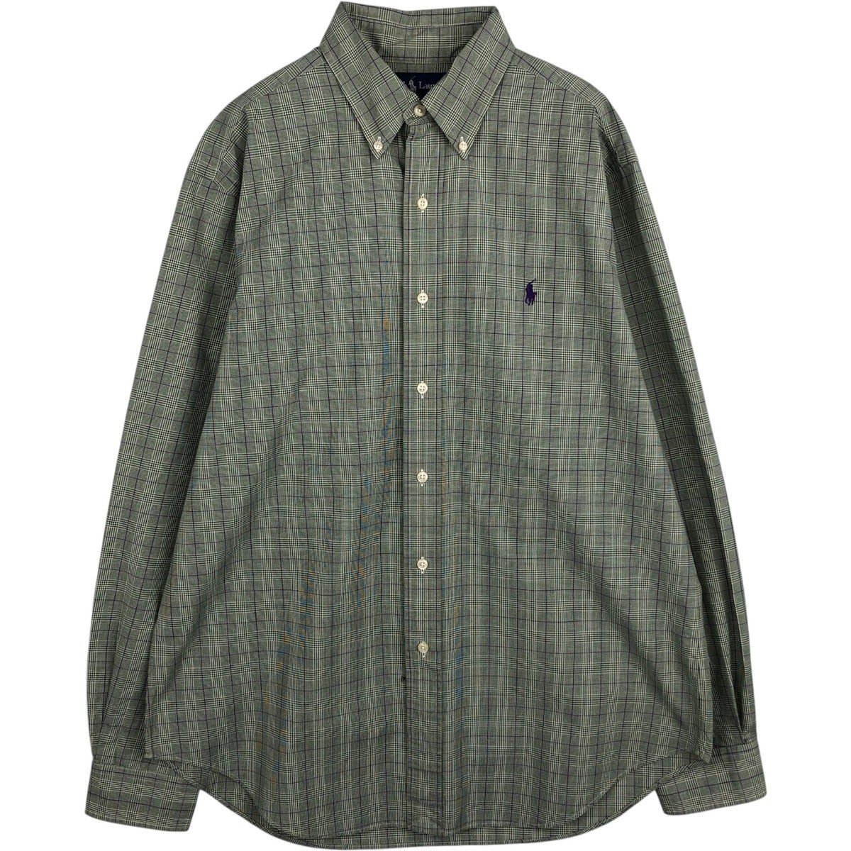 古着 ラルフローレン Ralph Lauren SLIM FIT スリムフィット 長袖 ボタンダウンストライプシャツ レディースM相当/eaa631834 古着 ラルフローレン Ralph Lauren SLIM FIT スリムフィット 長袖