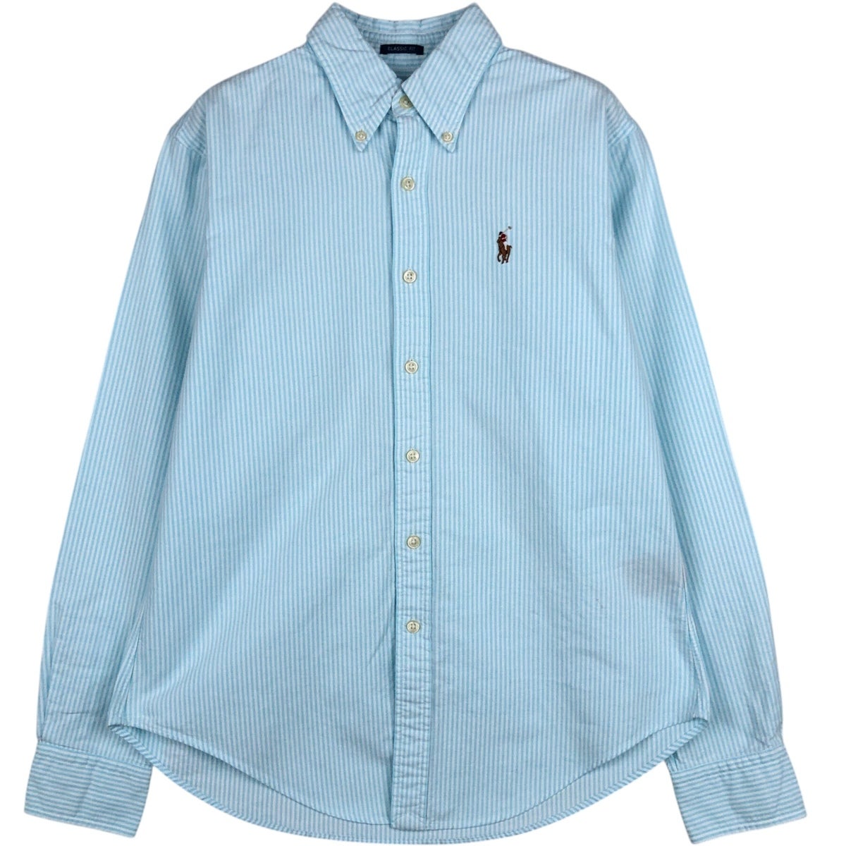 古着 80年代 ラルフローレン Ralph Lauren POLO by Ralph Lauren 長袖 ボタンダウンストライプシャツ レディースM相当 ヴィンテージ/eaa608757 古着 80年代 ラルフローレン Ralph Lauren POLO by Ralph Lauren 長袖